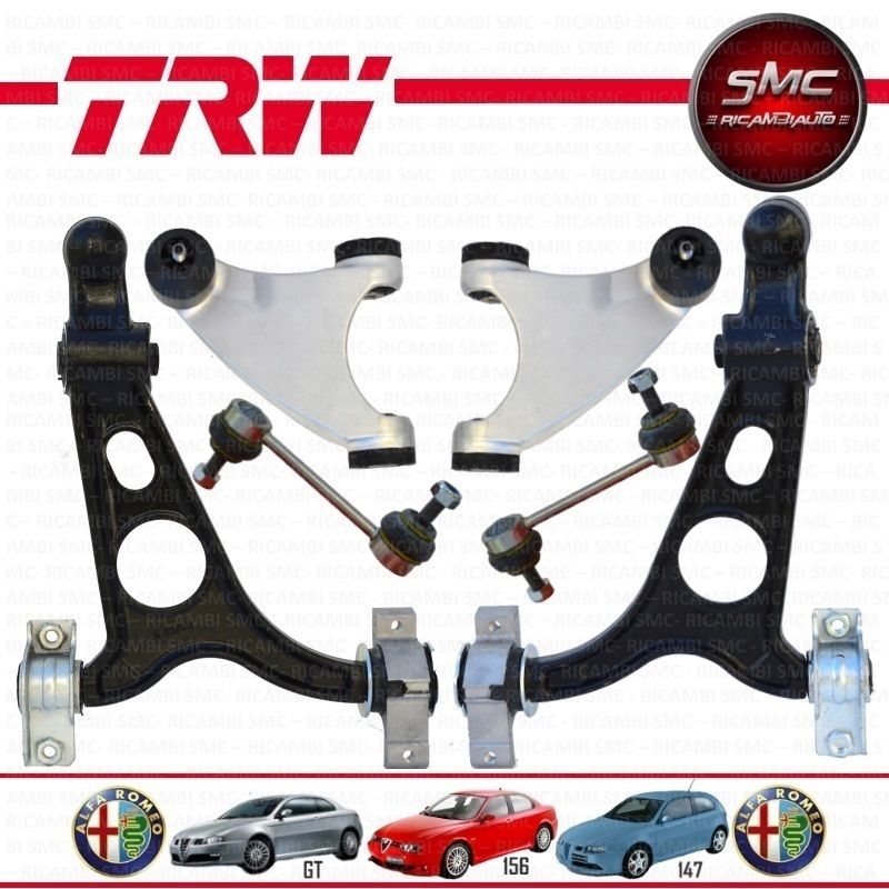 Kit Bracci Sospensione Trw Pz Per Alfa Romeo Ricambi Auto Smc